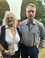 Granny looks sexy while this cock rocks her twat real hard